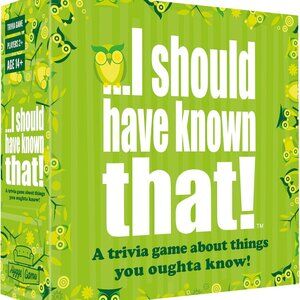 ...I Should Have Known That! Game